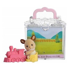 EPOCH Sylvanian Families 森林家族 嬰兒火車提盒 玩具，適用年齡：3歲以上, 1盒