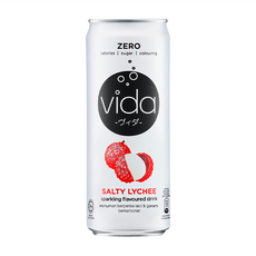vida 氣泡飲 鹹荔枝味, 24罐, 325ml