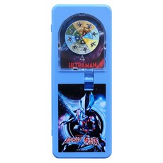 收納王妃 超人力霸王 布雷薩 幸運轉輪筆盒 多功能鉛筆盒, 深藍色, 1個