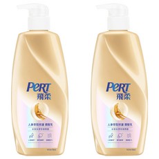 PeRT 飛柔 人參萃取修護潤髮乳，針對染燙受損問題，48小時柔順持久, 750g, 2瓶
