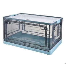 21世紀潮流半透明特大號生活箱90L, 薄荷綠, 1個