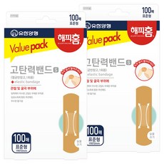 해피홈 고탄력밴드 S 표준형, 100개입, 2개