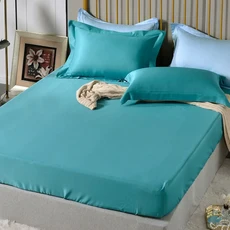 Betrise 貝翠絲 環保印染抗菌天絲素色刺繡歐式壓框薄被套, 青石路上