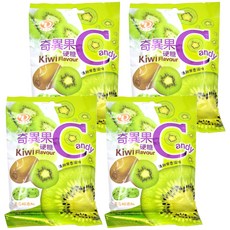 綠得製菓 奇異果硬糖 清甜水果香味, 100g, 4包