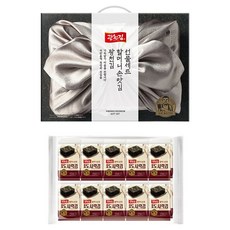 광천김 할머니 손맛 재래 도시락김, 6세트