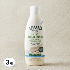 비비드키친 저당 홀스래디쉬소스, 265g, 3개