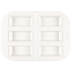Hanomad 深型費南雪6格不沾塗層烤盤 白色, 1個