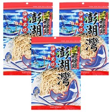台灣尋味錄 澎湖灣鱈魚香絲 海味炎燒, 80g, 3包