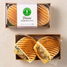 그린래빗 고르곤졸라 불고기 파니니 샌드위치, 185g, 2팩