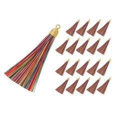 Indi-K 自然色金線流蘇, 自然色, 20個