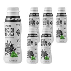 無糖蛋白質黑豆奶昔, 6個, 50g