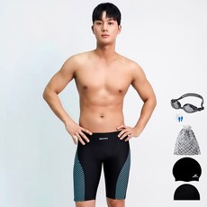 aquatica 男性室內泳褲 BBF18 + 一般用泳鏡組