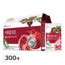 보뚜 석류즙 100, 80ml, 300개