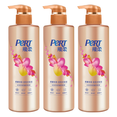 PeRT 飛柔 香氛洗髮露 柔順茉莉, 髮絲順滑，香氣持久，清爽蓬鬆，柔順迷人，撫平毛躁，秀髮亮麗, 530g, 3瓶