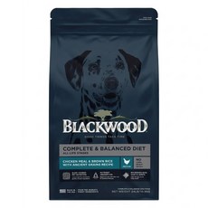 BLACKWOOD 全齡犬 特調成犬活力配方飼料, 雞肉 + 糙米, 10.9kg, 1袋
