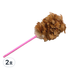 雞毛撢 5吋, 2支, 短毛