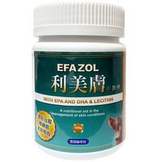 EFAZOL 利美膚 犬貓適用 膚散劑 100g, 皮膚/毛髮, 1罐