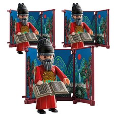 Playmobil 摩比人 世宗大王公仔, 3個