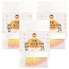 BUBUBOSS sinbiotik 兒童專用益生菌 蜜桃莓果, 2g, 30包, 3袋