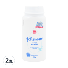 Johnson's 嬌生 嬰兒爽身粉, 50g, 2瓶