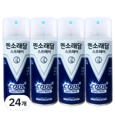 멘소래담 스프레이 파스 익스트림 에스 쿨타입 200ml, 1개입, 24개