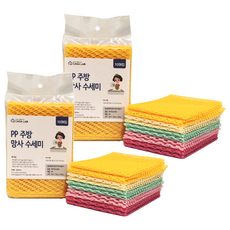 CasaLab PP廚房網紗菜瓜布 隨機出貨, 10入, 2個