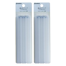 NAKAYA 封口夾 大 16cm 3個, 透明白色, 2組