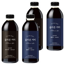 正確咖啡冷萃濃縮大容量荷蘭咖啡, 1L, 2瓶, 2組