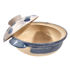 9號深型砂鍋-水玉 3.4L 陶瓷材質, 28.5cm, 1個