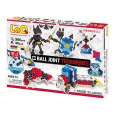 LaQ 探索球關節組 400片積木玩具 兒童適用 激發創意與想像力, 多色