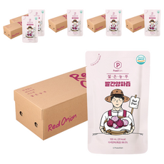 푸릇담 국내산 젊은농부 빨간양파즙, 3L, 6개
