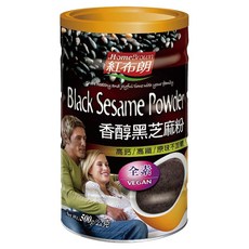 HomeBrown 紅布朗 香醇黑芝麻粉, 500g, 1罐