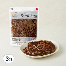 무치고 국내산 고사리, 400g, 3개