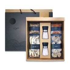 해맑음 히말라야핑크솔트 흑화고 견과 선물세트, 1세트