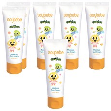 soybebe 神秘公寓 嬰幼兒用防曬霜 SPF50+ PA+++, 6個, 80g