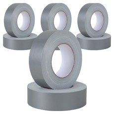 MaDaKkuMi 多色寬版棉質布膠帶 8cm x 20m, 11 灰色, 4個