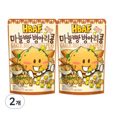 HBAF 鷹嘴豆 大蒜麵包味, 2包, 150g