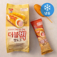 동원 더블빅 핫도그 (냉동), 100g, 4개입, 1개