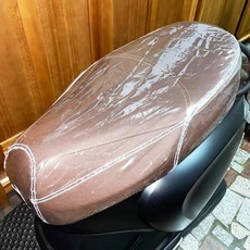 KYMCO 光陽 NewMany110 防水坐墊套, 黑皮隔熱款/全網隔熱款/0.28mm透明加厚款/0.2mm一般透明款, 透明, 不適用, 1個