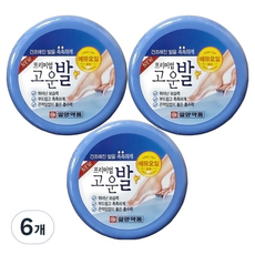 IL-YANG 一洋藥品 新優質柔嫩美足護腳霜, 6個, 1入, 100g