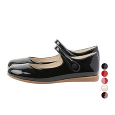 Agneau 女童 Lovelia 閃亮皮鞋