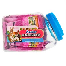 A star 鼠兔苜蓿草胡蘿蔔磨牙餡餅 20g x 25包, 1罐