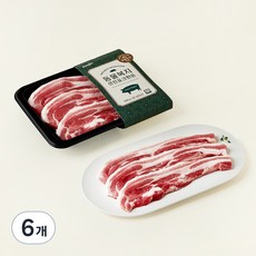 선진포크한돈 동물복지 삼겹살 구이용 (냉장), 500g, 6개