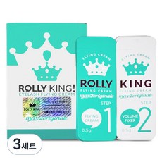 롤리킹 아이래쉬 플라잉 크림1제+2제 10p, 3개