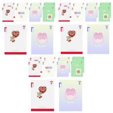 PENPIA 800 國小裝訂 8格書寫筆記本, 隨機出貨, 30個