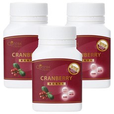 Queens' choice 高濃縮蔓越莓強效錠 富含花青素, 30顆, 3罐