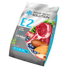 Holistic Recipe SOLUTION 耐吉斯 成犬配方小顆粒無穀乾糧 E2, 活力羊肉餐, 9.98kg, 1袋