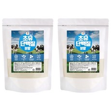 건강중심 초유 단백질 분말, 2개, 500g
