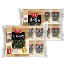 동원 참기름김 식탁 8p, 4g, 32개