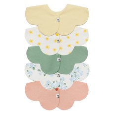 코니 롤링 턱받이 5종, G세트, 1세트